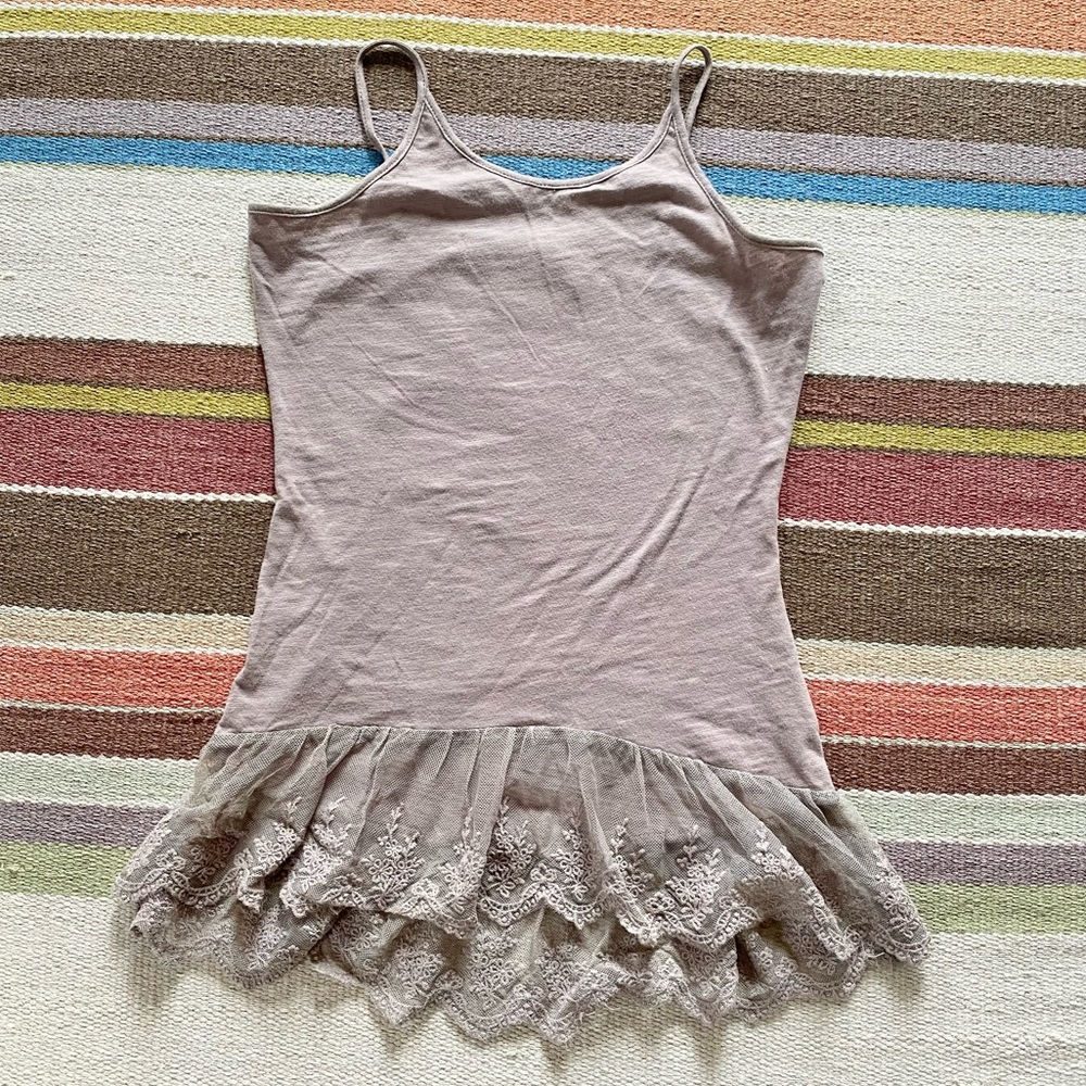 Joyfolie Lace Tank Top - Size 8